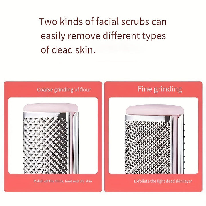 Amoladora Manual para Pies y Herramienta de Pedicura - Eliminador Resistente con Superficie Antideslizante, Sin Necesidad de Electricidad - Para Hogar, Salón o Spa Profesional - Construcción en Plástico Duradero, Fácil Manejo, Acabado de Alta Calidad, Ac