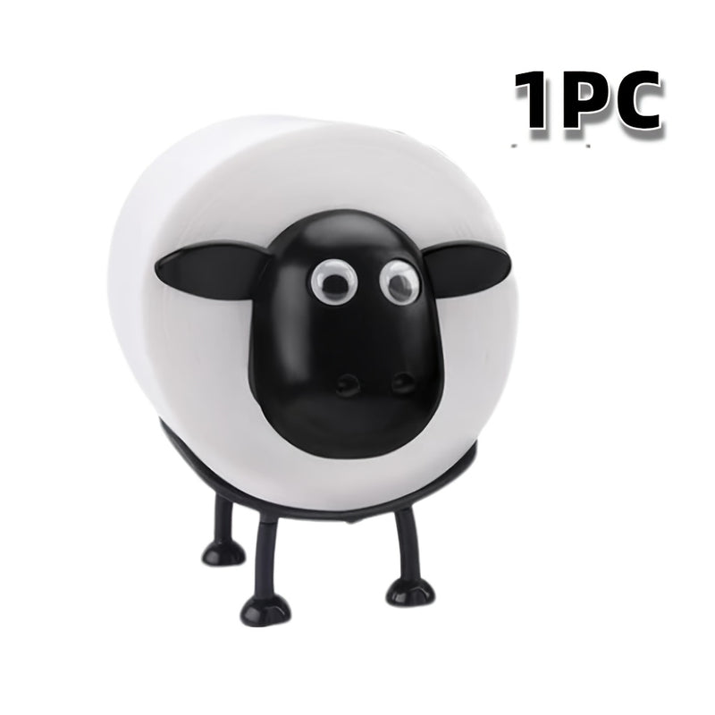 1/3 piezas - Soporte de papel higiénico con forma de animal lindo, soporte de papel higiénico divertido, soporte de papel higiénico de baño de pie, para decoración de baño