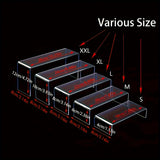 5 piezas Elegante Stand de Postre de Acetato para Bodas - Multiusos para Cupcakes, Sushi y Pastelería para Eventos Comerciales, Tardes de Té y más - Plato de Servicio de Plástico Duradero y Estilizado para Alimentos.