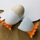1/2/4pcs Bandeja de Huevos Creativa para Mesa con Taza de Desayuno de Huevo Lindo y Divertido Taza de Huevo de Pato de Pie Alto