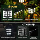 2 Paquetes, Luces Solares Cálidas/Blancas, Luces de Sendero para Jardín, Plugs de Piso para Césped, Paisaje, Acceso, Sendero, Decoración de Porche, Decoración de Patio Chino, Decoración de Terraza, Iluminación Solar, Luces de Paisaje Solares