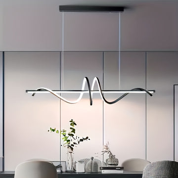 1 pieza de lámpara de techo moderna con espiral LED, ajustable y extraíble para dormitorio, sala de estar, pasillo, enchufada 110V-240V