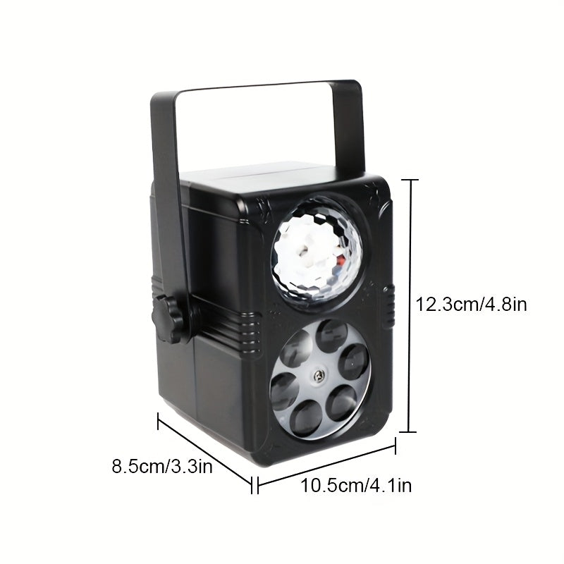Proyector portátil de ángulo ancho USB2025, RGB, modo multi, control de voz de DJ, iluminación ajustable, fiesta de cumpleaños, karaoke, baile, gimnasio, club, transmisión en vivo, fotografía, luz ambiental para Navidad, Halloween, boda, San Valentín, an