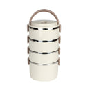 Caja Térmica Grande de Acero Inoxidable - Portátil, Reutilizable para la Escuela, Camping y Útiles Escolares