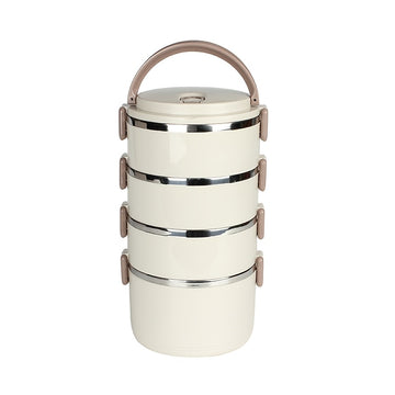 Caja Térmica Grande de Acero Inoxidable - Portátil, Reutilizable para la Escuela, Camping y Útiles Escolares