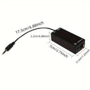 Adaptador de Audio Chenpingfeng - Conector Macho a Hembra para Guitarra, Bajo, Altavoz, Batería Eléctrica y Grabación de Piano con Efectos