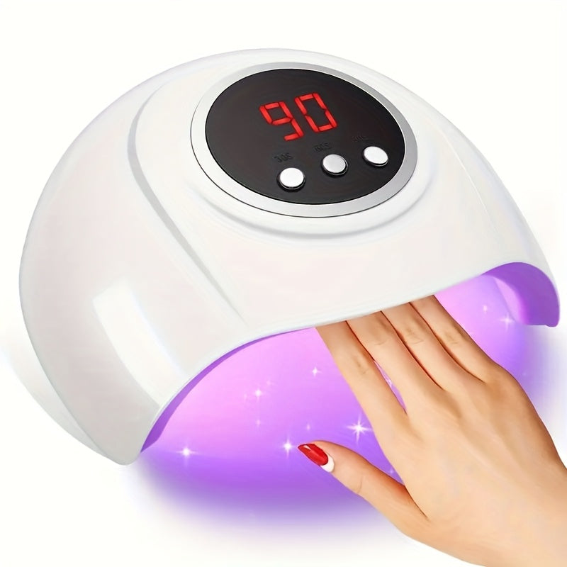 Linterna USB para Uñas con 24 Luces LED de Alta Potencia, Secado Rápido y Experiencia Profesional de Manicura