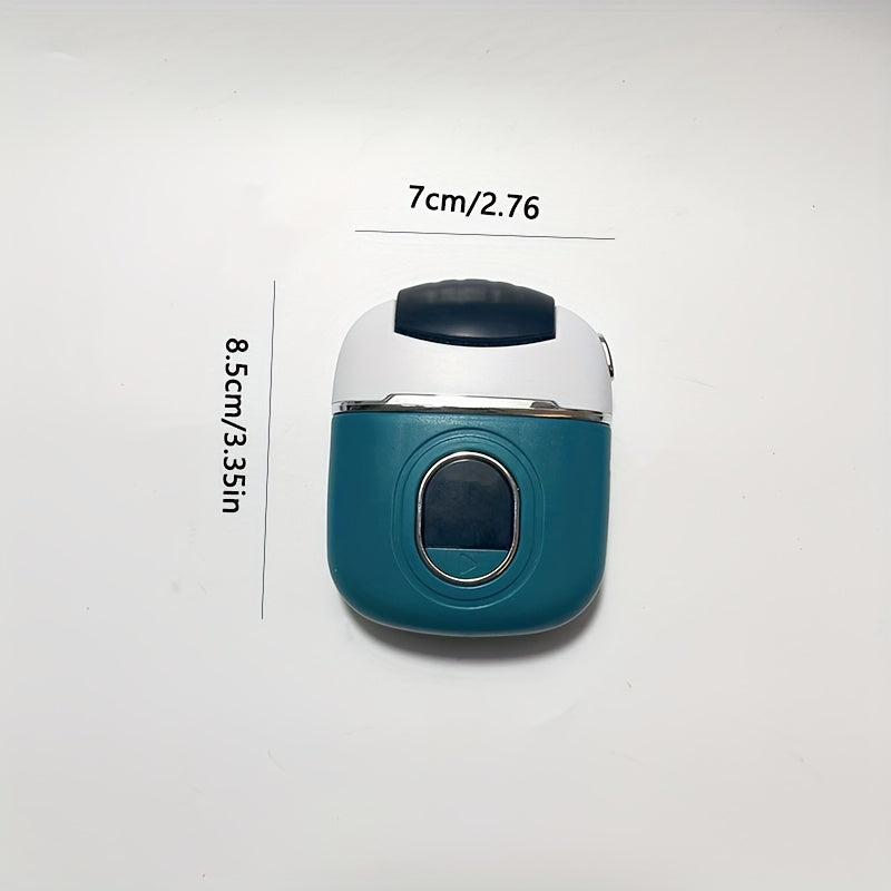 1pc Amoladora eléctrica portátil USB para pies, Cuidado de los pies, Herramienta removedora, Recortador Dead Light Beige, Eliminación de cutículas dura Light Beige