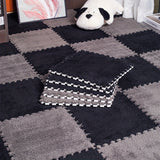 20 unidades de Alfombra de Espuma de Poliéster y EVA Lavable a Mano y Tatami Amovible para Dormitorio y Hogar, Baldosas de Alfombra Personalizables - 29,97 x 29,97 cm Cada Una