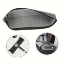 Bolsa de almacenamiento de micrófono BOMGE 1 pieza, accesorios de micrófono, cable de mano, micrófono profesional con cable, resistente al polvo, con cremallera, adecuado para SHURE Beta58 SM57 SM58 Sennheiser E945 E604