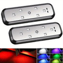 Alarma magnética para puertas, luz automática de apertura, luz LED de bienvenida, indicador luminoso de apertura