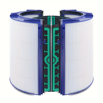 1 Unidad, Filtro Hepa Filtro De Carbón Activado Compatible Con El Purificador De Aire Dyson Tp04, Hp04, Dp04, Sistema De Filtro Sellado De Dos Etapas 360°, Ventilador Purificador De Aire Pure Cool