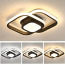 1pc Luz de Techo Dorada con Patrones Geométricos Inspirados en Árabe - Cuadrado, Ajustable, Lujo Moderno, Iluminación Semi-Encastrada para Pasillo, Balcón y Dormitorio, Diseño Cerca del Techo, Cableado Fijo, 110V-240V, Lámpara para Sala de Estar