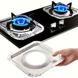 18pcs/54pcs Cubierta Desechable de Aluminio para Quemador de Estufa - Adecuada para Estufas de Gas y Eléctricas, Mantén la Estufa Limpia y Facilita la Limpieza de la Cocina