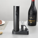 Conjunto de abridor de vino eléctrico automático con cortador de papel de aluminio - Perfecto para fiestas y amantes del vino - Regalo de accesorios de cocina