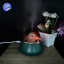 Humidificador Volcán Led RGB Difusor de Aromas X9