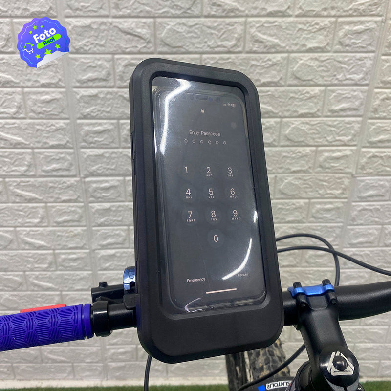 Soporte Para Celular Impermeable Antirrobo Moto Bicicleta M3