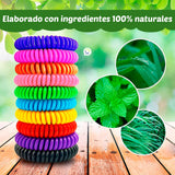 Pulseras Repelente x3 Mosquitos Manilla Anti Insectos TV17