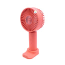 Mini Ventilador De Mano Recargable Soporte Base Celular SQ321