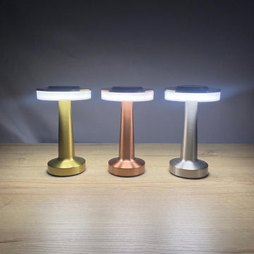 Lámpara de Escritorio Táctil Inalámbrica Recargable 3 Modos de Luz 427-1
