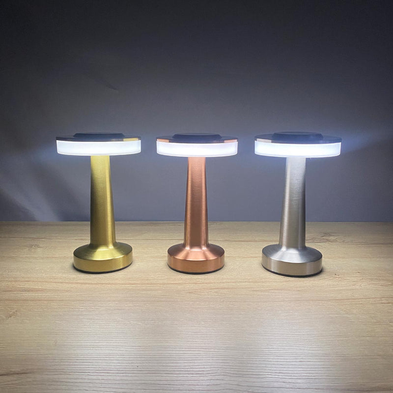 Lámpara de Escritorio Táctil Inalámbrica Recargable 3 Modos de Luz 427-1