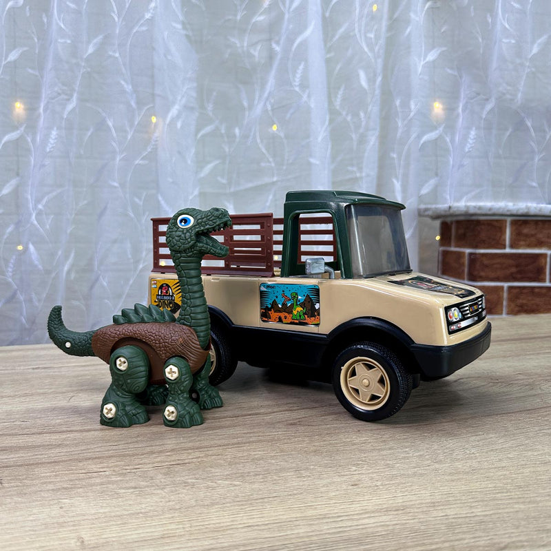Camión con Sonido Dinosaurio Interactivo Juguete para Niños PF641