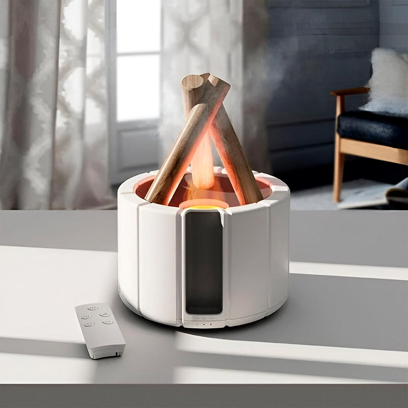 Humidificador Fogata LED Difusor Aromas Luminoso KP-7022