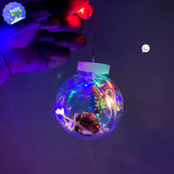 Cortina intercaladas 3 M Bolas Mágicas Navideñas JTX22-2-C