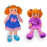 Muñeca De Trapo 50cm Peluche Grande Suave Con Vestido Niñas Bebés NL16-3