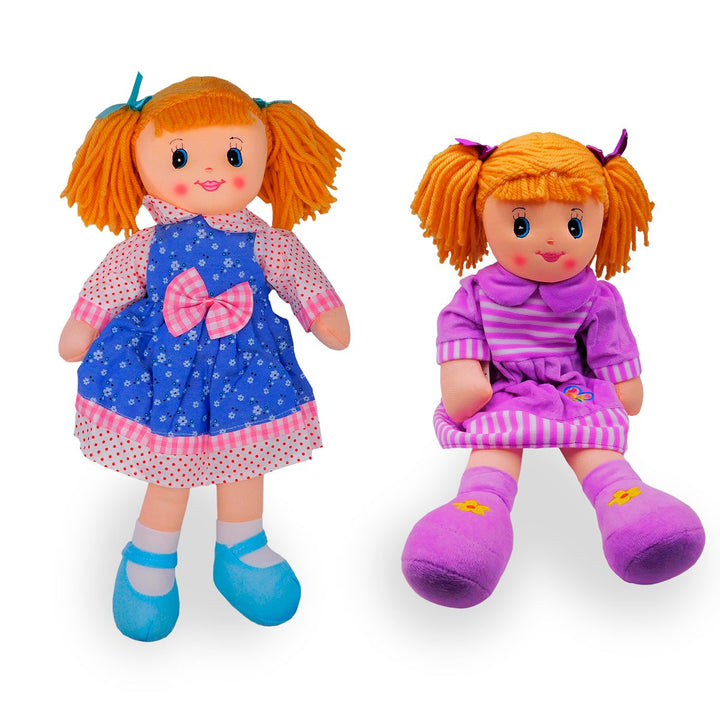 Muñeca De Trapo 50cm Peluche Grande Suave Con Vestido Niñas Bebés NL16-3