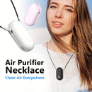 1pc, Collar purificador de aire portátil, purificador de aire iónico personal, perfecto para viajes y uso al aire libre, regalo ideal para mujeres, hombres, familiares y amigos, aparatos domésticos.