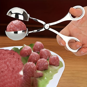 1pc Máquina para Dumplings de Arroz y Carne de Acero Inoxidable Fácil de Extruir - Utensilio de Cocina Duradero para Crear Dumplings de Arroz y Carne Perfectos