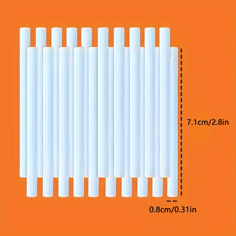 Núcleo de repuesto universal para humidificador, 71mm x 8mm, varilla de fibra volátil con absorción de agua, accesorios de repuesto compatibles con varios modelos de humidificadores, fácil instalación, filtros duraderos