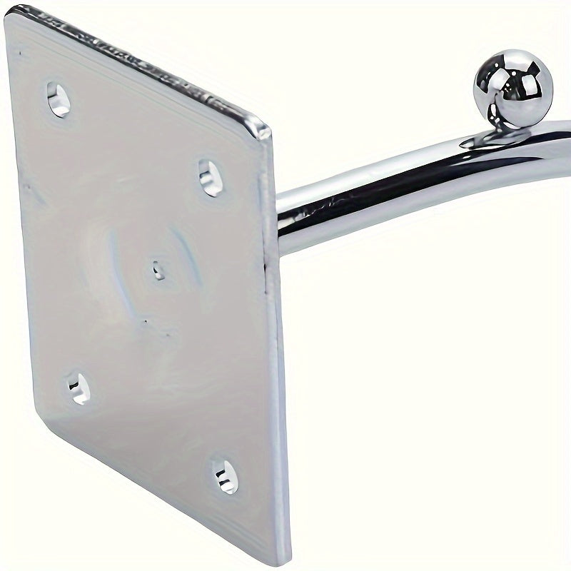 5 piezas de ganchos colgantes de metal contemporáneos para pared con 5 cuentas, incluye tornillos, para exhibir ropa