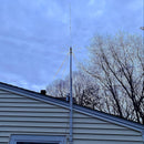 Antena GMRS de 25 pies, 1300 MHz, con cable de 10 metros y conectores PL-259 y SMA. Soporta transmisiones de radio HF, AIR, UHF, VHF, FM, AM, FRS y Diamond Conical. Funciona a 1090 MHz, sin carga, sin batería. Mejora el señal AM/FM. Fácil instalación. An