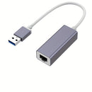 Adaptador de red USB C Lan de 1000Mbps Tipo-C a Ethernet RJ45 Compatible con OS WIN RJ45 a USB C, Adaptador de red Ethernet LAN de 100Mbps Tipo-C para MacBook Pro/Air, IPad Pro, Dell XPS, Surface Laptop, Mac para OS WIN