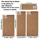 1 alfombra sólida marrón para dormitorio, duradera y fácil de limpiar, diseño de círculo de piña, alfombra simple para hogar, lavable con borde antideslizante, para dormitorio, balcón o terraza, tejida a mano en fibra de poliéster, 0.7 cm de grosor, 1200