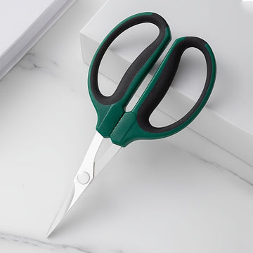 1pc Tijeras de Jardinería de Acero Inoxidable - Tijeras Profesionales para Recortar y Recoger Frutas, Tijeras de Poda para Jardinería Interior y Cuidado de Plantas