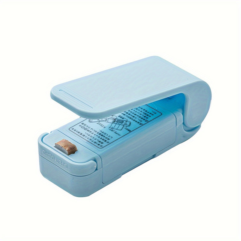 1 pieza Selladora de Bolsa Portátil Mini - Selladora de Vacío por Calor Portátil con Batería, para Resellar Bolsas de Plástico ≤36V para Almacenamiento de Comida y Snacks, Sin Baterías Incluidas