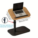 Escritorio de Pie Ajustable Moderno con Tapa Abatible - Fácil de Montar, Compacto y Duradero para Ahorrar Espacio, Ideal para Sala de Estar, Dormitorio o Área de Recepción en Interiores