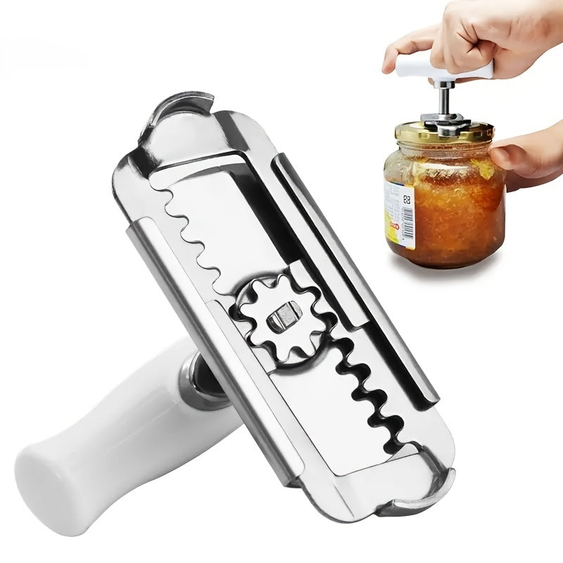 Ajustable Abrelatas De Acero Inoxidable Abrelatas De Tapa Abrelatas De Botella Accesorios De Cocina Utensilios De Cocina RV