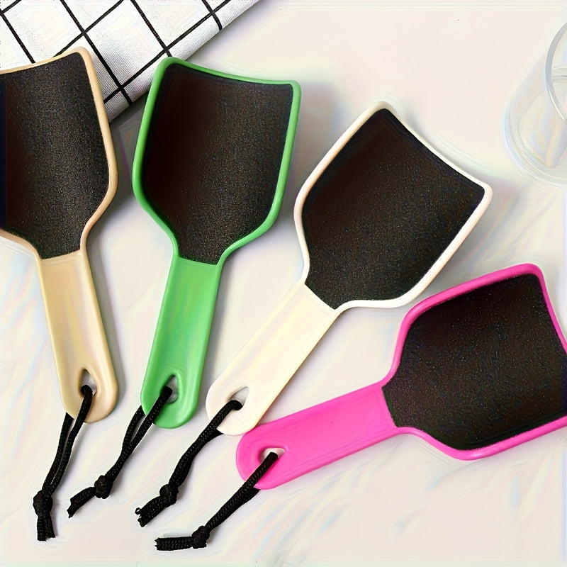 1 Lima de Pies Doble Cara en Forma de U con Diseño Ergonómico para el Talón, Elimina Eficientemente la Cutícula Muerta y Deja los Pies Suaves y Lisos – Adecuada para Todas las Estaciones