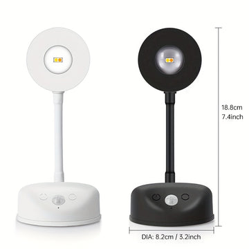 Iluminación de escaleras de alta luminosidad, luz automática con sensor de movimiento, lámpara de pared recargable USB, luz nocturna inalámbrica, ideal para escaleras y pasillos