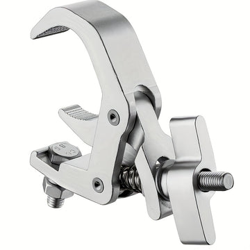 1pc Sujeción de luz de escenario de aleación de alta resistencia, capacidad de carga de 220 libras, sujeción de truss de 1,65-2,36 pulgadas 4, Czgor, para tubos de 42-60mm, sujeción de luz DJ para luces planas de cabeza móvil de iluminación de escenario