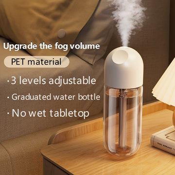 Humidificador de Aromaterapia USB para Dormitorio, Sala de Estar y Oficina - 1 Pieza con Pulverizador USB para Vehículo