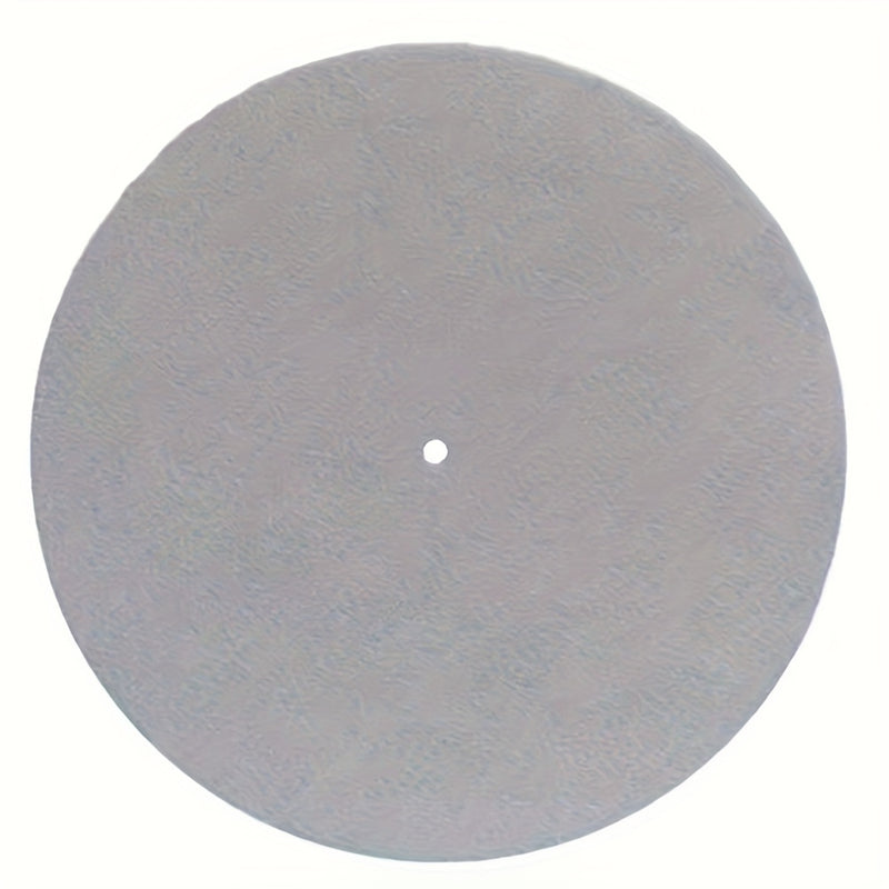 1 pieza de tapete de disco para giradiscos, nuevo tapete de color sólido impreso digital con suela antideslizante para discos de vinilo.