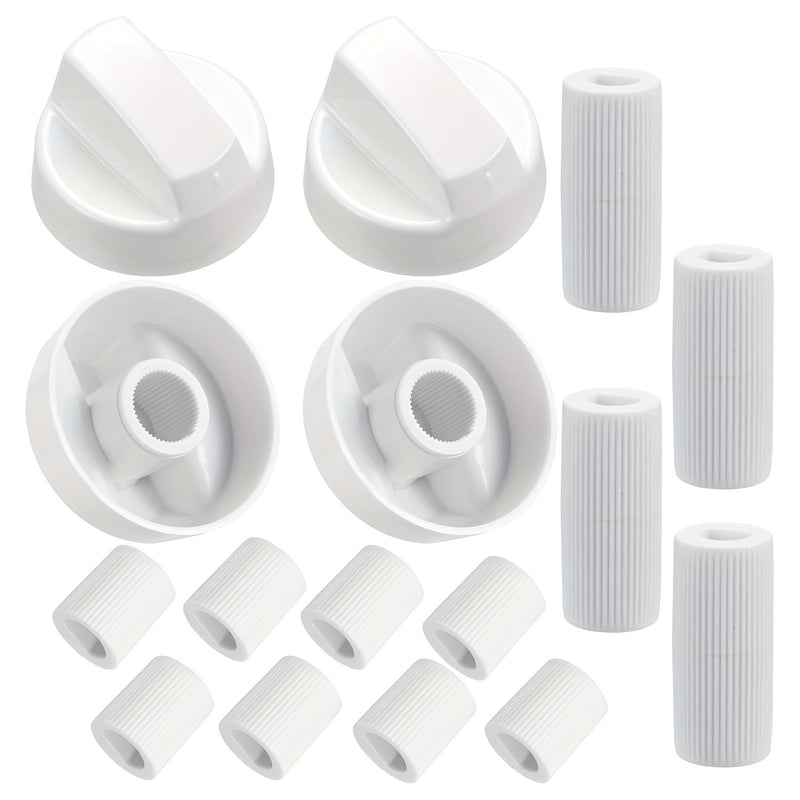 Juego de Repuesto para Perillas de Estufa de Gas, 4 piezas con Diámetro Interior de 6mm/8mm
