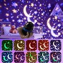 Proyector de estrellas, para proyector de galaxia, luz nocturna, habitación de juegos, cine en casa, techo, decoración de habitaciones, regalo de Navidad, camping, decoración de bodas, Halloween, Navidad, sin control remoto, sin batería, regalo perfecto