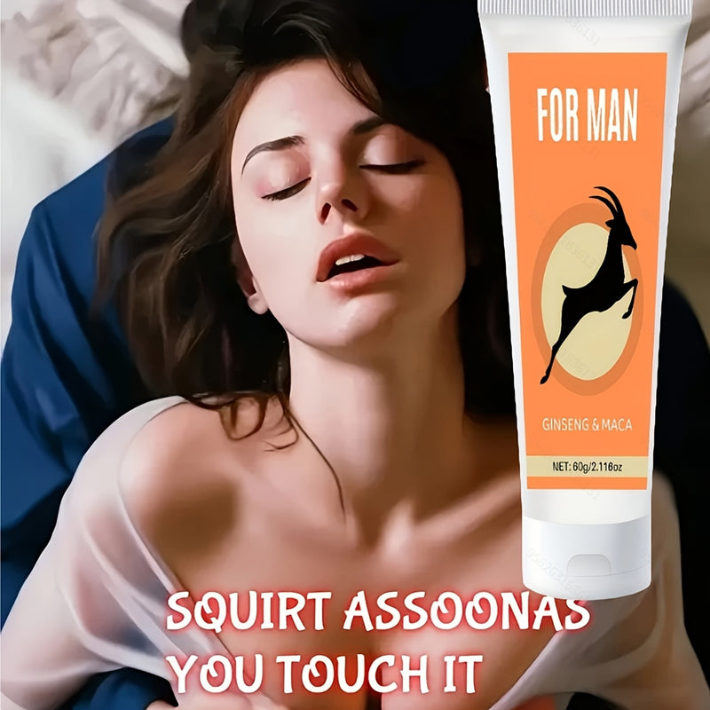 Gel hidratante y sensibilizador para el punto G de las mujeres - Cuidado ligero beige que hidrata y sensibiliza, mejora la experiencia íntima, regalo perfecto para vacaciones, lubricante para el punto G, diseño de tubo elegante, fórmula de glicerina.