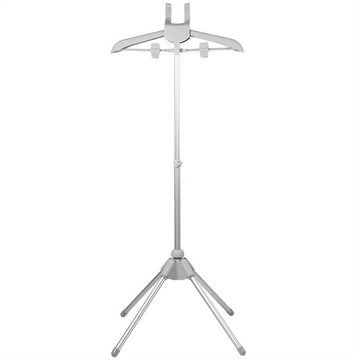 Soporte plegable para plancha de vapor, perchero telescópico ajustable en altura, organizador de ropa para dormitorio, 1 unidad